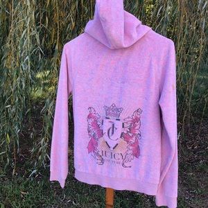 Juicy Couture Pink Terry Athletic Suit
